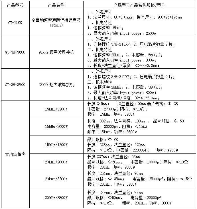 超聲波焊接機 超聲波焊接機